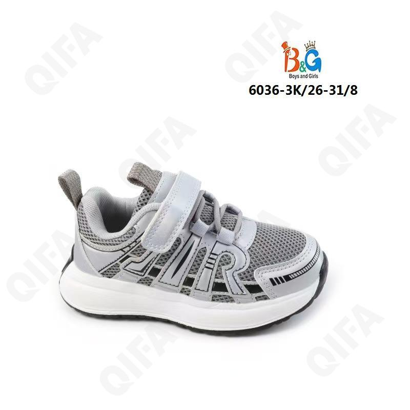 RC51_6036_M-3K Сер 26-1,27-1,28-2,29-2,30-1,31-1 Boys and Girls П/ботинки Актив.отдых Кроссовки Иск.мат, Текстиль, ЭВА (EVA-Этиленвинилацетат) В/О Муж