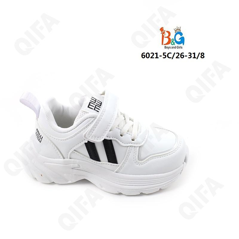 RC51_6021-5C Бел 26-1,27-1,28-2,29-2,30-1,31-1 Boys and Girls П/ботинки Актив.отдых Кроссовки Иск.мат, Текстиль, ЭВА (EVA-Этиленвинилацетат) В/О Муж