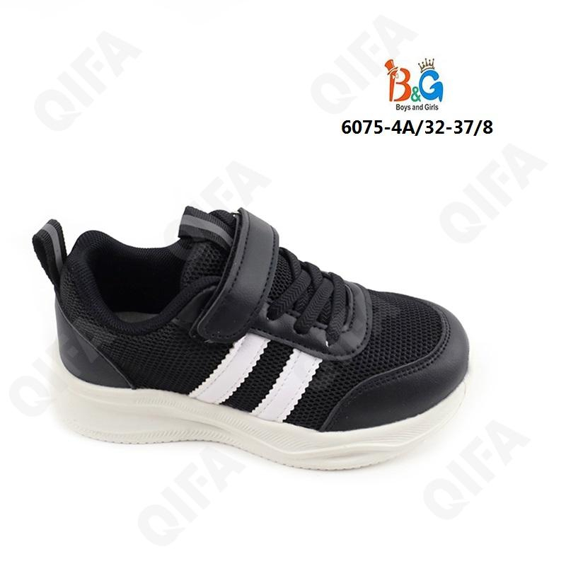 RC51_6075-4A Чёр 32-1,33-1,34-2,35-2,36-1,37-1 Boys and Girls П/ботинки Актив.отдых Кроссовки Текстиль, Текстиль, ЭВА (EVA-Этиленвинилацетат) Лето Муж