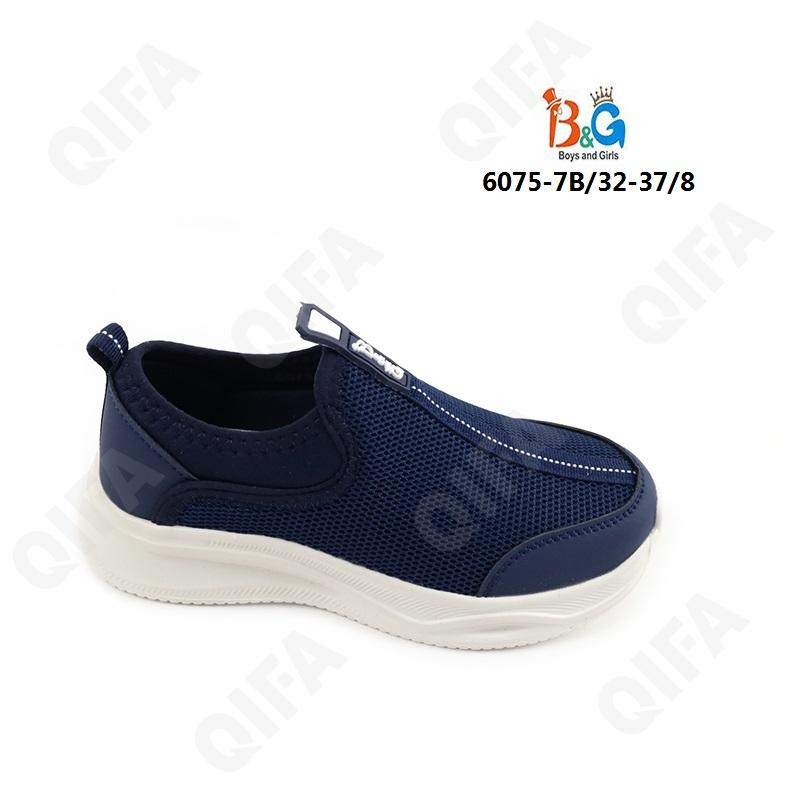 RC51_6075-7B Син 32-1,33-1,34-2,35-2,36-1,37-1 Boys and Girls П/ботинки Актив.отдых Слипоны Текстиль, Текстиль, ЭВА (EVA-Этиленвинилацетат) Лето Муж