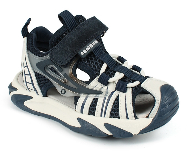 AL 17062 Син 25-1,26-1,27-1,28-1,29-1,30-1 Antilopa П/ботинки Актив.отдых Сандалеты Иск.мат, Текстиль Лето Муж