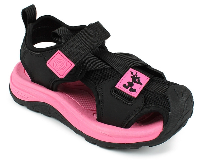 AL 17206 Чёр 28-1,29-1,30-1,31-1,32-1,33-1 Antilopa Туфли Актив.отдых Сандалеты Текстиль, Текстиль Лето жен