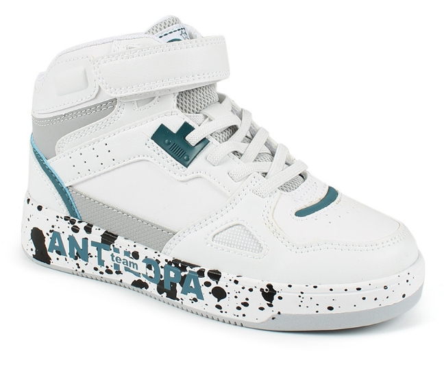 AL 17310 Бел 31-1,32-1,33-1,34-1,35-1,36-1 Antilopa Ботинки Актив.отдых Кроссовки Иск.мат, Текстиль В/О Муж