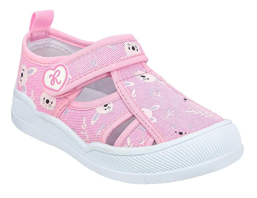 ABF_2511-1_pink 23-2,24-2,25-2,26-2 Kedberry П/ботинки Повсед Сандалеты Текстиль, Текстиль, Текстиль(80% хлопок, 20% ПЭ) Лето жен