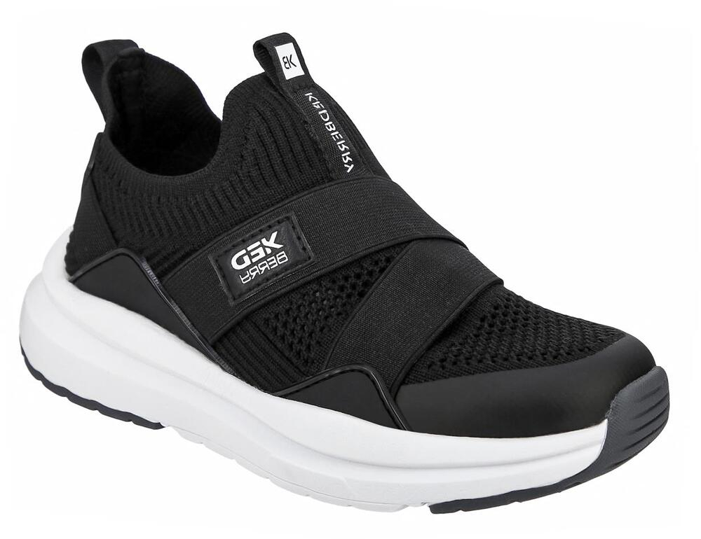 VYN_235-05_черный Текстиль/ИскКожа Без подкладки 30-37 11111111 ДС1_Всесезон Кроссовки Носки KEDBERRY