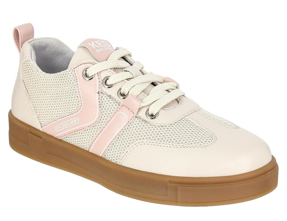 TWS_564-23_бежевый Текстиль/ИскКожа Кожа 33-38 111111 ДС1_Лето Полуботинки Спортивные KEDBERRY