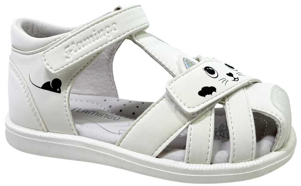 261S-Z6-6779 22-1,23-1,24-1,25-1,26-1,27-1 Flamingo Иск. кожа Нат.кожа 22-27 босоножки