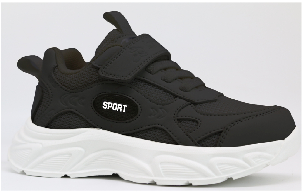 731238-2 Чёр 31-1,32-1,33-1,34-1,35-1 Kapika П/ботинки Актив.отдых Кроссовки Иск.мат, Текстиль, ЭВА В/О Муж