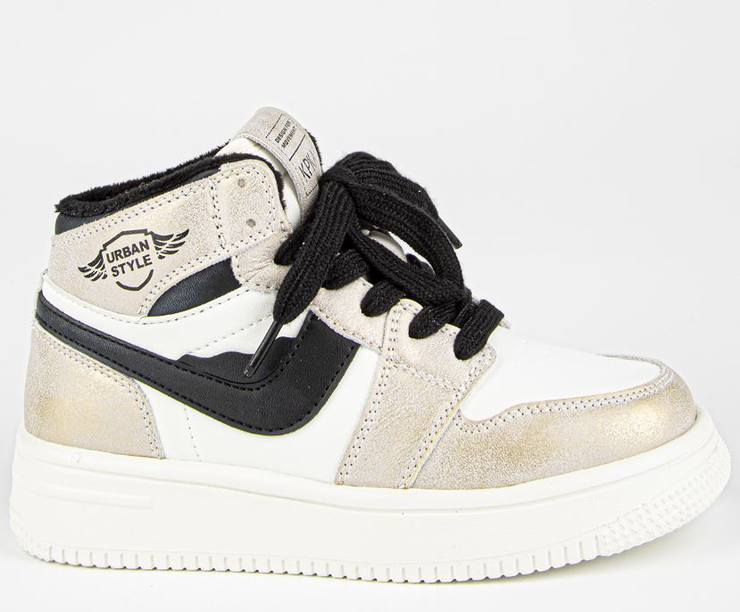 731217у-1 Беж 31-1,32-1,33-1,34-1,35-1 Kapika Ботинки Актив.отдых Кроссовки Иск.мат, Байка/Флис В/О жен