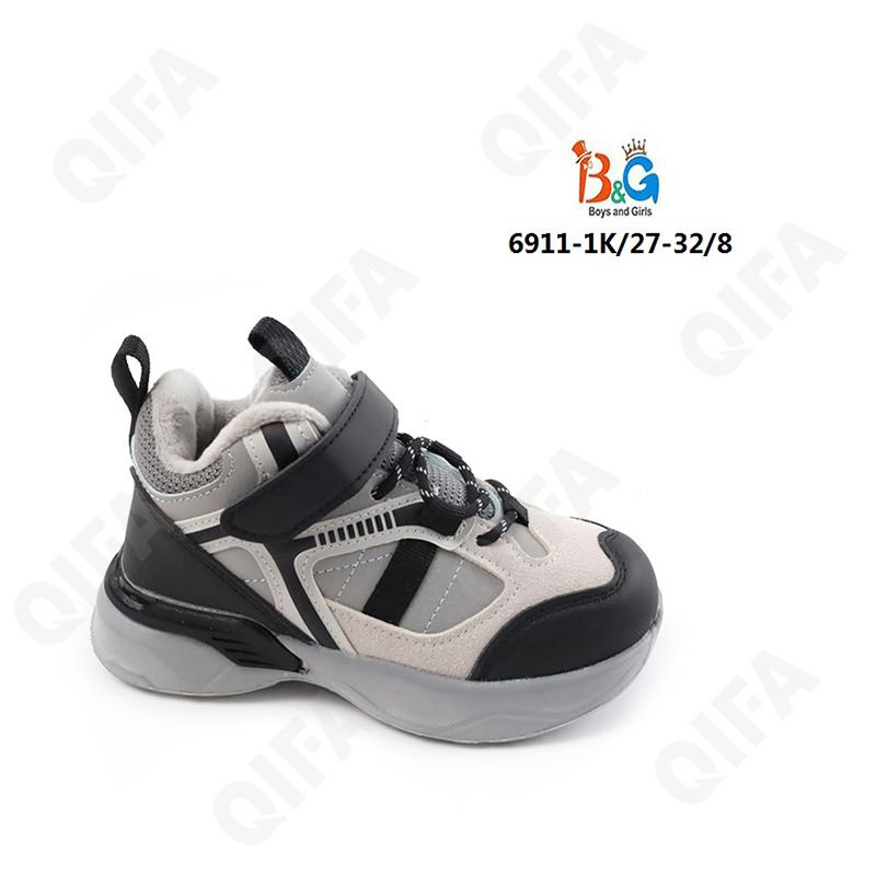 RC51_6911-1K Сер 27-1,28-1,29-2,30-2,31-1,32-1 Boys and Girls Ботинки Актив.отдых Кроссовки Иск.мат, Текстиль, ЭВА (EVA-Этиленвинилацетат) В/О Муж