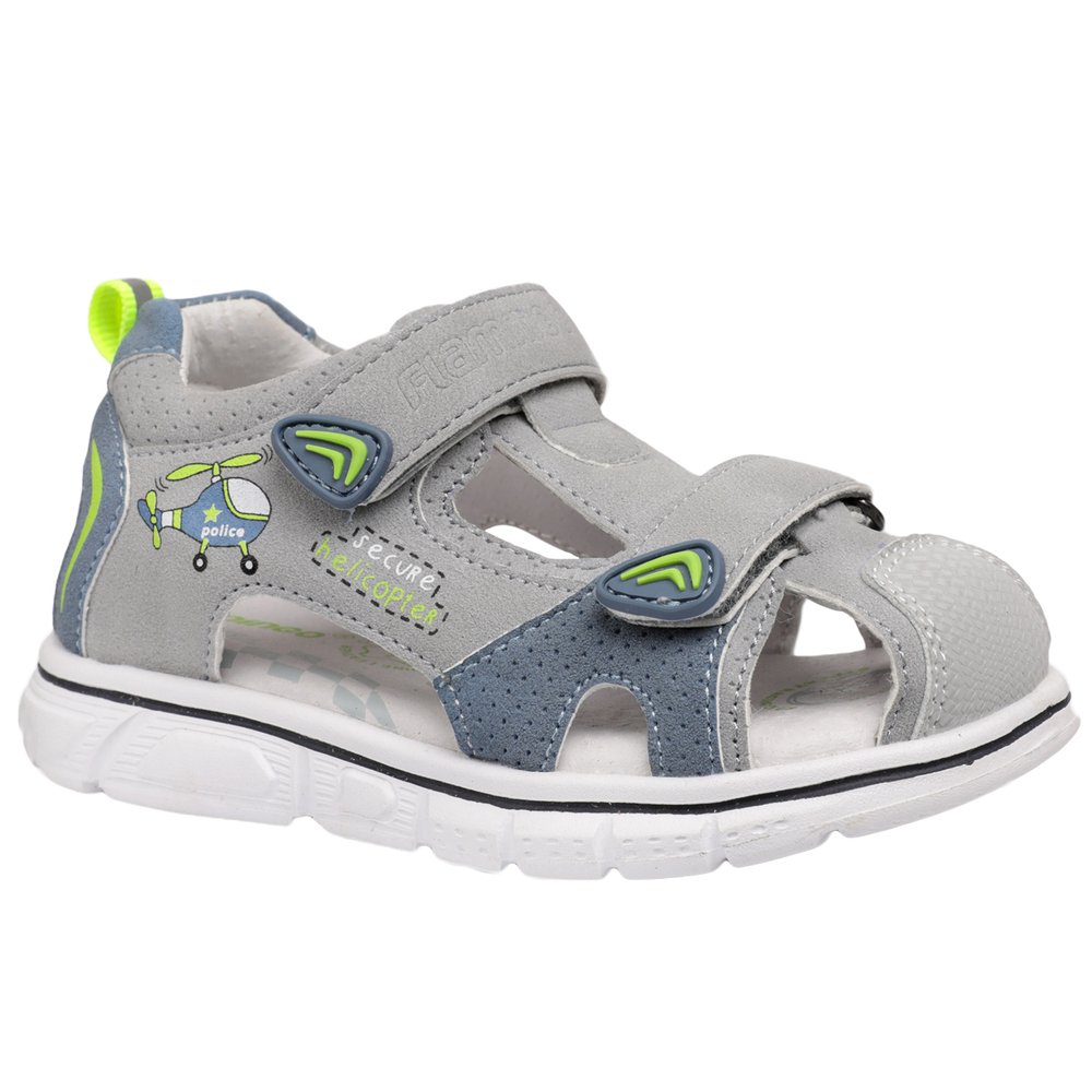 261S-Z3-6916 22-1,23-1,24-1,25-1,26-1,27-1 Flamingo Иск. кожа Нат.кожа 22-27 босоножки