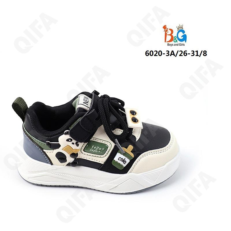 RC51_6020_M-3A Чёр 26-1,27-1,28-2,29-2,30-1,31-1 Boys and Girls П/ботинки Актив.отдых Кроссовки Иск.мат, Текстиль, ЭВА (EVA-Этиленвинилацетат) В/О Муж