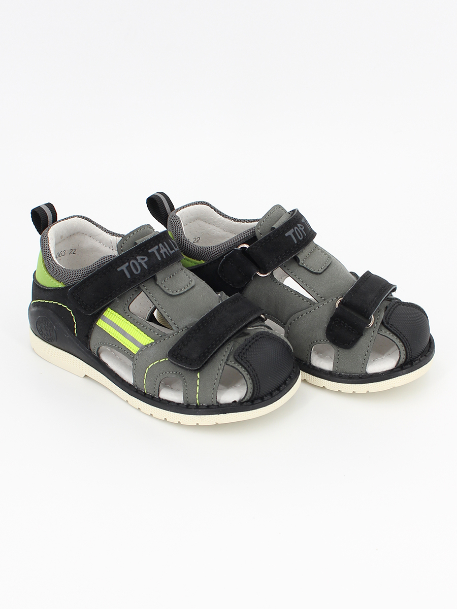 ZR-26-063 Сер 22-2,23-2,24-2,25-2,26-2,27-2 Top Tally П/ботинки Повсед Сандалеты Иск.мат, Кожподклад, ТПР Лето Муж