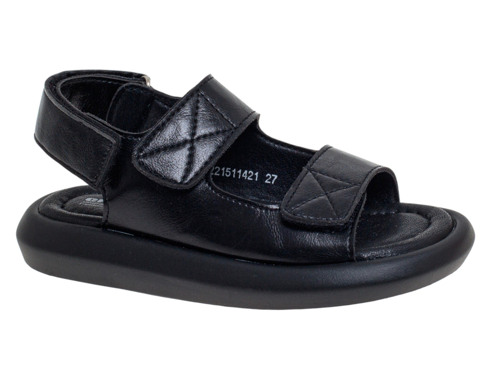 R221511421BK Чёр 27-1,28-2,29-2,30-2,31-2,32-1 Сказка Туфли Повсед Сандалии Иск.мат, Иск.кожа Лето Муж