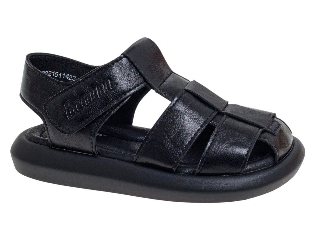 R221511423BK Чёр 27-1,28-2,29-2,30-2,31-2,32-1 Сказка Туфли Повсед Сандалеты Иск.мат, Иск.кожа Лето Муж