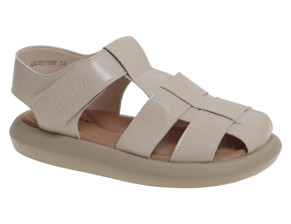 R221511597AP Беж 33-2,34-2,35-2,36-2,37-2 Сказка Туфли Повсед Сандалеты Иск.мат, Иск.кожа Лето Муж