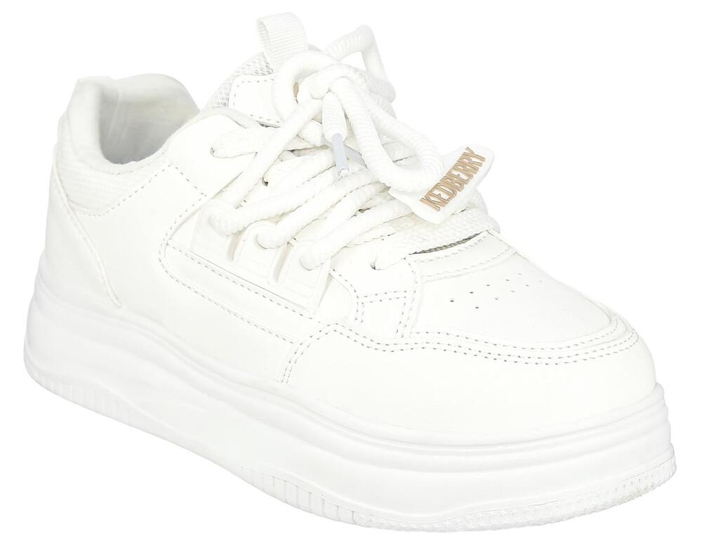 BMR_2503-02_white 35-1,36-1,37-1,38-1,39-1 Kedberry П/ботинки Актив.отдых Кроссовки Иск.мат, Текстиль, ПВХ В/О жен