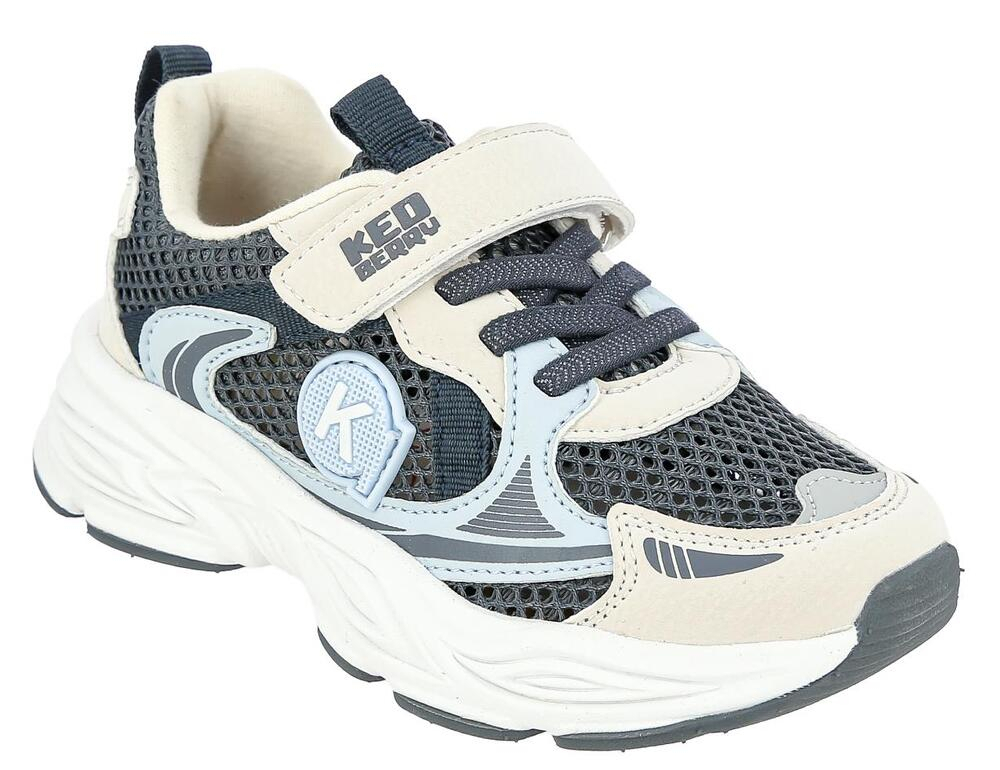 FYG_5-321_beige-grey 23-1,24-1,25-1,26-1,27-1,28-1,29-1,30-1 Kenka П/ботинки Актив.отдых Кроссовки Иск.мат, Без подклада, ЭВА/ТЭП Лето Муж