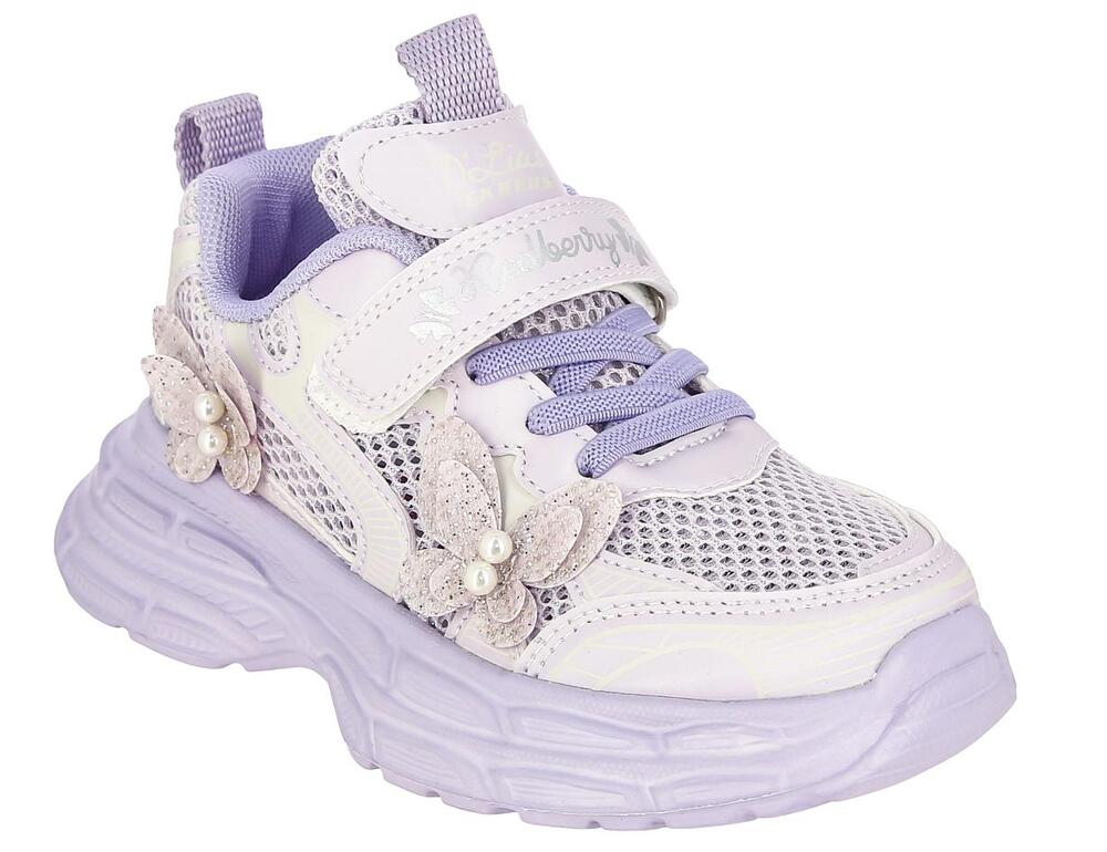 HZR_25-966_lilac 27-1,28-1,29-1,30-1,31-1,32-1 Kenka П/ботинки Актив.отдых Кроссовки Иск.мат, Без подклада, ЭВА Лето жен