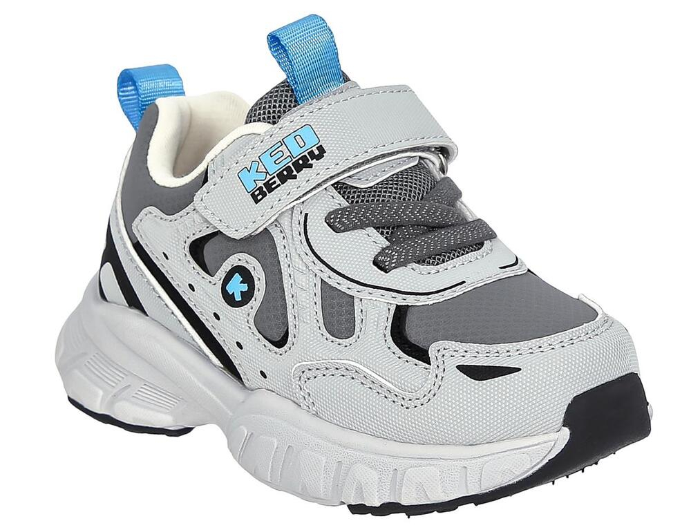 INA_2603-1_grey 23-1,24-1,25-1,26-1,27-1,28-1,29-1,30-1 Kenka П/ботинки Актив.отдых Кроссовки Иск.мат, Текстиль, кожа В/О Муж