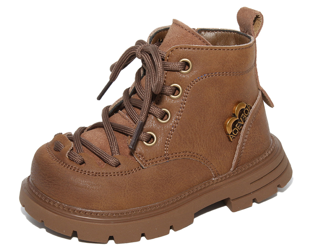 F22862 Кор 22-2,23-2,24-2,25-2 Капитошка Ботинки Повсед Дерби Иск.мат, Байка/Флис, Резина В/О жен