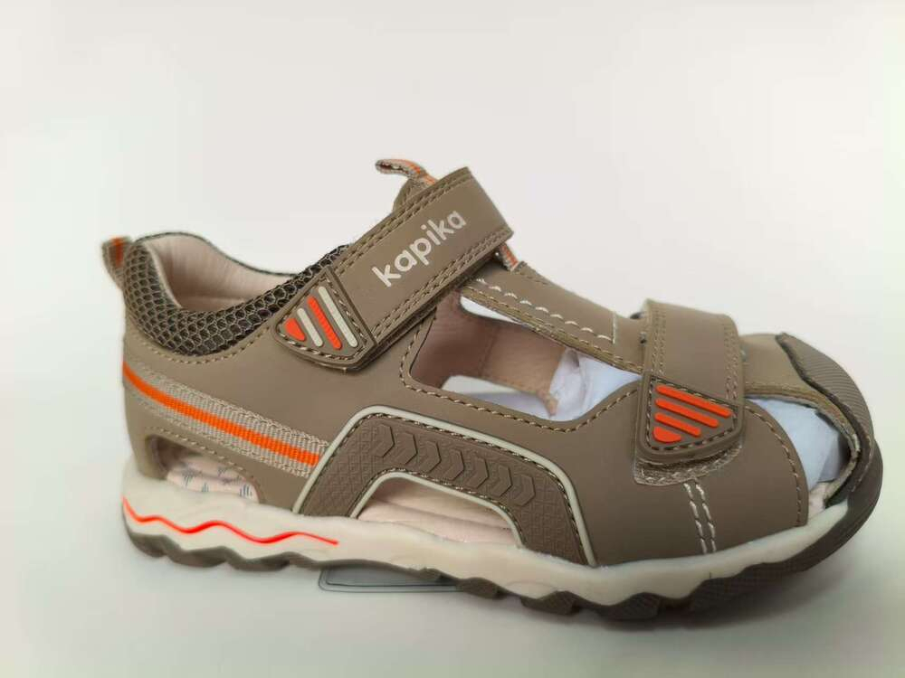 321038к-2 Беж 28-1,29-1,30-1,31-1,32-1 Kapika П/ботинки Повсед Сандалеты Иск.мат, Кожподклад, ТЭП (термоэластопласт) Лето Муж