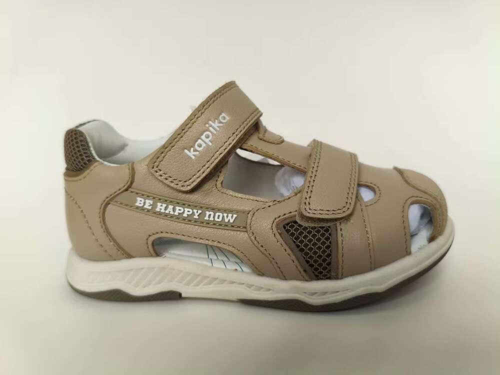 321035-3 Беж 26-1,27-1,28-1,29-1,30-1 Kapika П/ботинки Повсед Сандалеты Нат.кожа, Кожподклад, ТЭП (термоэластопласт) Лето Муж