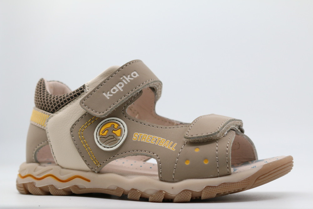 321026к-2 Беж 26-1,27-1,28-1,29-1,30-1 Kapika Туфли Повсед Сандалеты Иск.мат, Кожподклад, ТЭП (термоэластопласт) Лето Муж