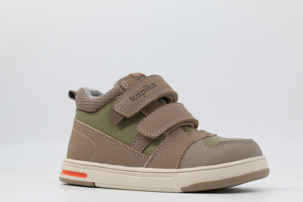 51505ук-2 хаки 23-1,24-1,25-1,26-1,27-1 Kapika Ботинки Повсед Оксфорд Иск.мат, Байка/Флис, ТЭП (термоэластопласт) В/О Муж