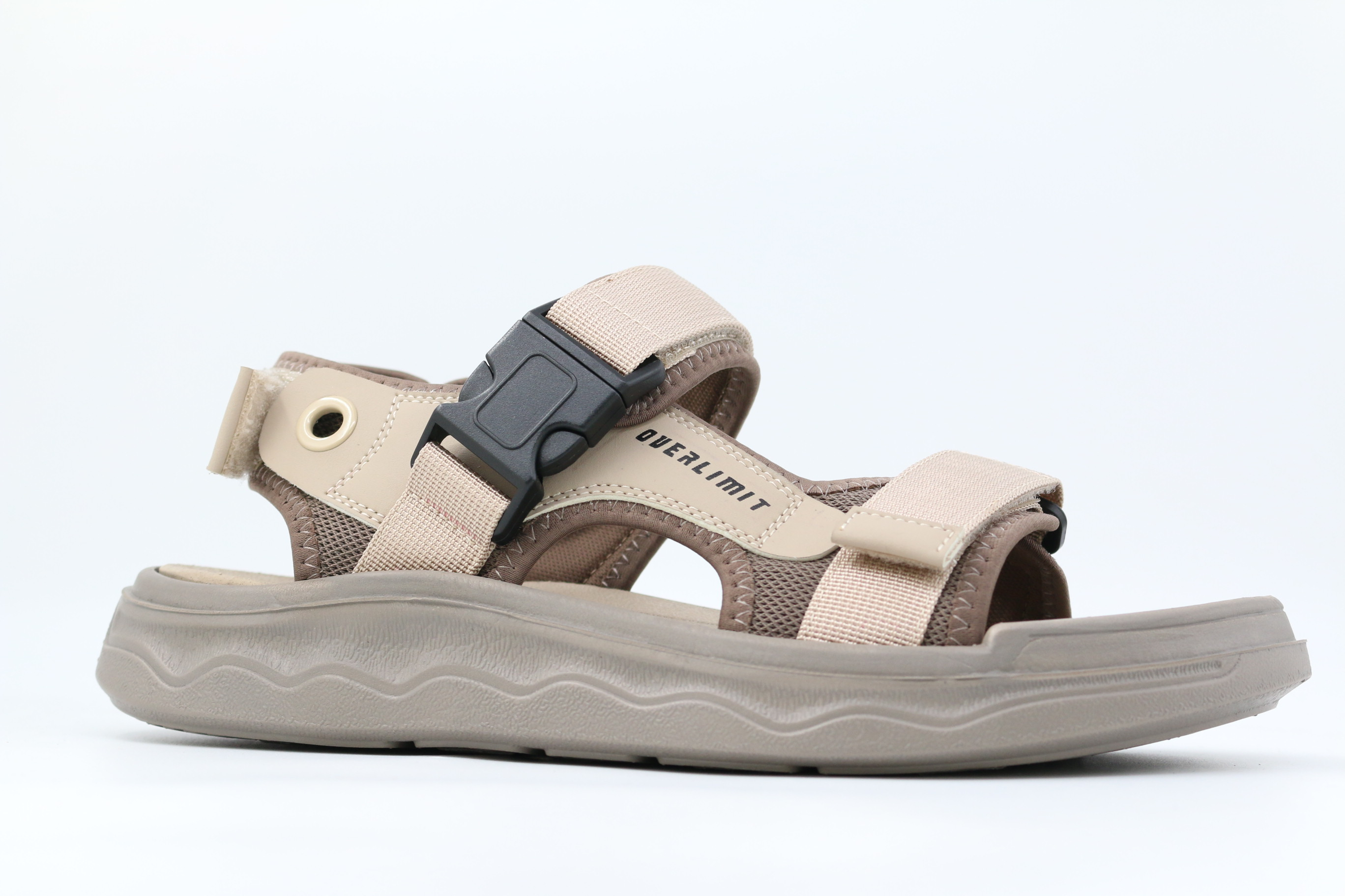 34592п-2 хаки 38-1,39-1,40-1,41-1,42-1 Kapika Туфли Актив.отдых Сандалии Иск.мат, Текстиль, ЭВА Лето Муж