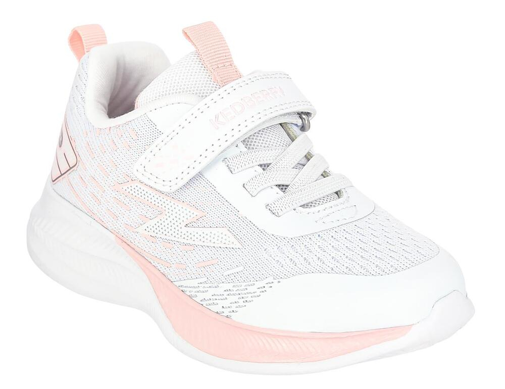 EOE_221001_white 28-1,29-1,30-1,31-1,32-1,33-1,34-1,35-1 Kedberry П/ботинки Актив.отдых Кроссовки Текстиль, Текстиль, ЭВА В/О жен