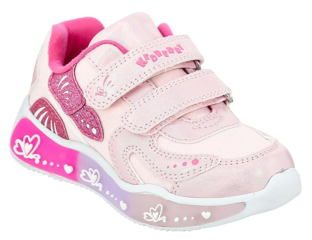 EOJ_251319_pink 23-1,24-1,25-1,26-1,27-1,28-1,29-1,30-1 Kenka П/ботинки Актив.отдых Кроссовки Иск.мат, Текстиль, ЭВА В/О жен