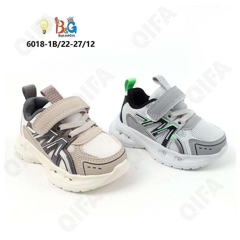 RC51_6018-1B Микс 22-2,23-2,24-2,25-2,26-2,27-2 Boys and Girls П/ботинки Актив.отдых Кроссовки Иск.мат, Текстиль, ЭВА (EVA-Этиленвинилацетат) В/О Муж