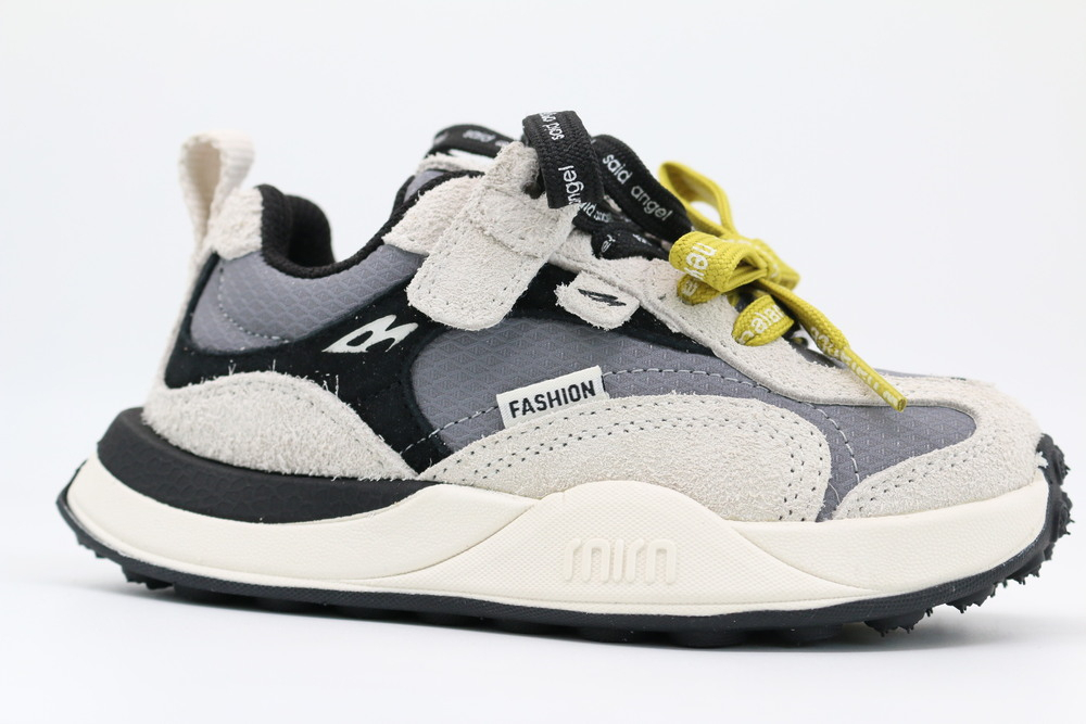 731237-3 серый-черный 31-1,32-1,33-1,34-1,35-1 Kapika П/ботинки Актив.отдых Кроссовки Иск.мат, Текстиль, ЭВА/ТЭП В/О Муж