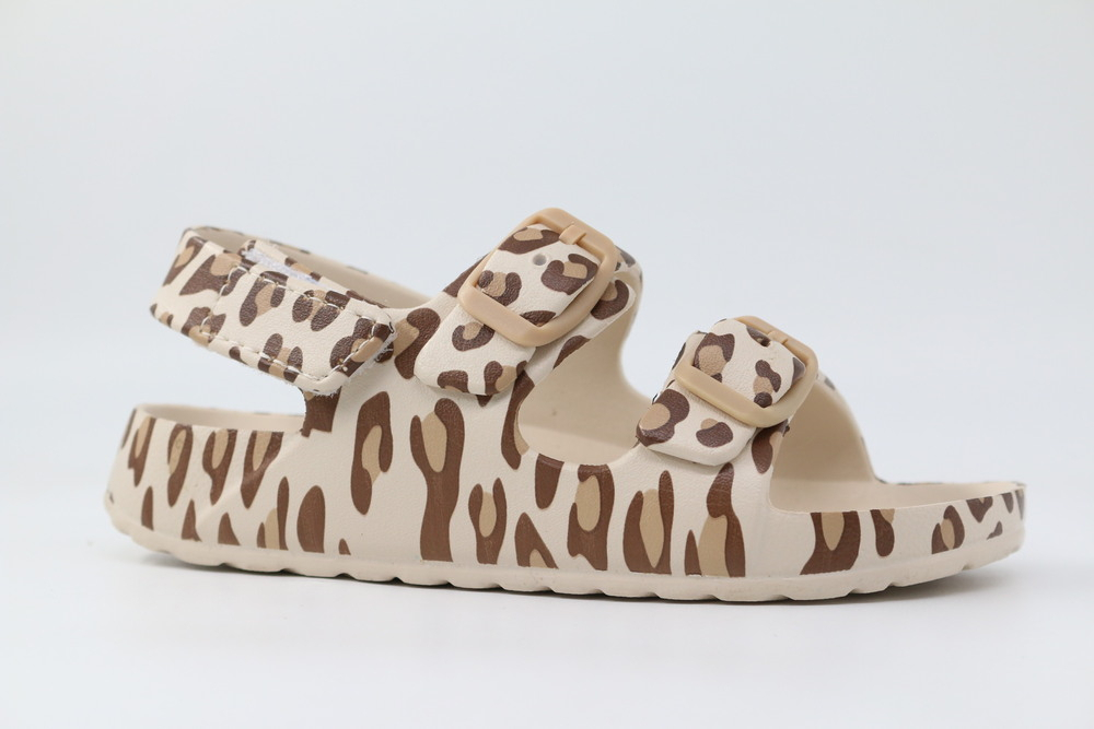 82268-1 бежевый-коричневый 25-2,27-2,28-2,29-2,31-2,32-2,33-2 Kapika Туфли Пляж Сандалии ЭВА, Без подклада, ЭВА Лето жен