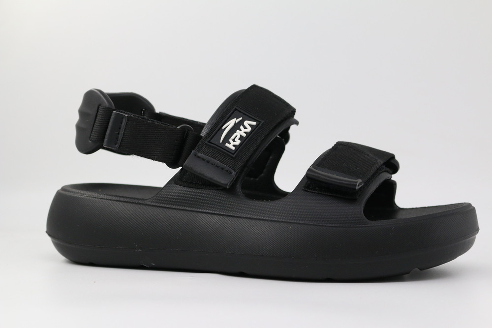 84103-1 Чёр 38-2,39-2,41-2,42-2,43-2 Kapika Туфли Пляж Сандалии ЭВА, Без подклада, ЭВА Лето Муж