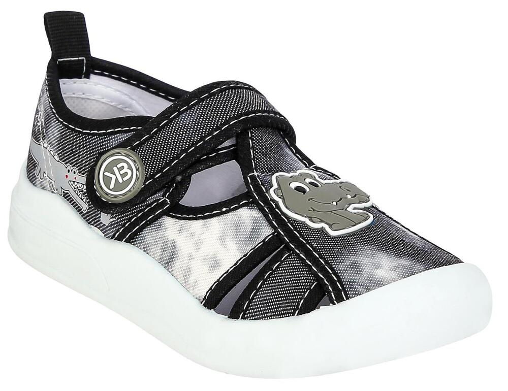 FLF_6513_black 26-1,27-1,28-1,29-1,30-1,31-1 Kedberry П/ботинки Повсед Сандалеты Текстиль, Текстиль, ПВХ Лето Муж