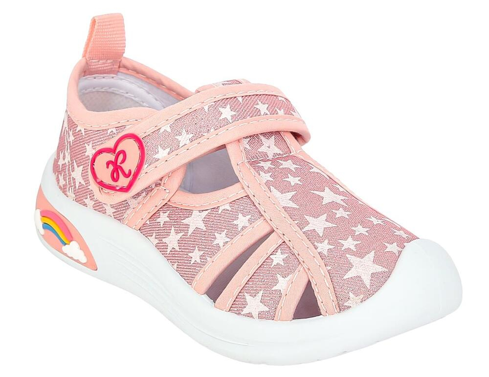 FLG_6314-2_pink 23-1,24-1,25-1,26-1,27-1 Kedberry П/ботинки Повсед Сандалеты Текстиль, Текстиль, ПВХ Лето жен