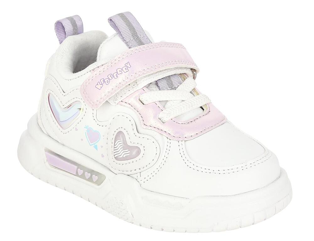 MRT_444-1_white 23-1,24-1,25-2,26-2,27-1,28-1 Kedberry П/ботинки Актив.отдых Кроссовки Иск.мат, Текстиль, ЭВА В/О жен