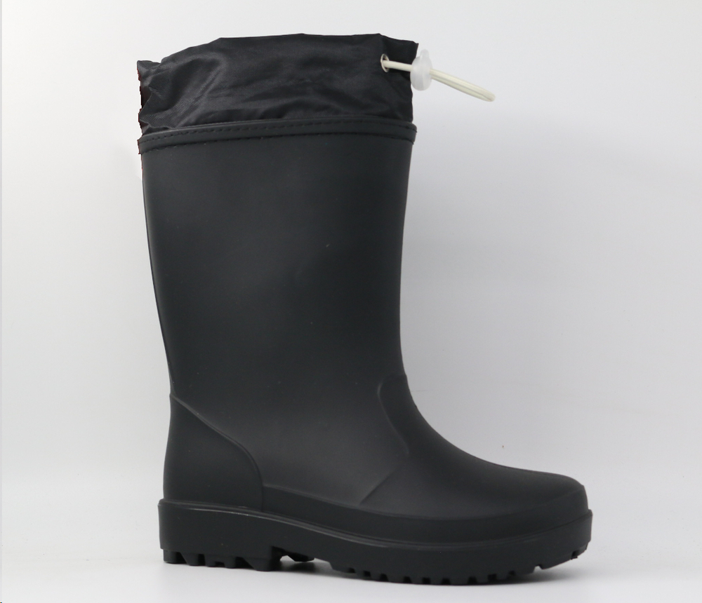 1942-3 Чёр 31-2,32-2,33-2,34-2,35-2 Kapika Сапоги Повсед Веллингтон ПВХ, Текстиль, ПВХ В/О Муж