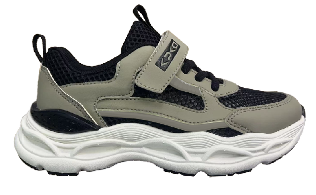 731246н-2 черный-хаки 33-1,34-1,35-1,36-1,37-1 Kapika П/ботинки Актив.отдых Кроссовки Иск.мат, Текстиль, ЭВА/ТЭП/ПВХ В/О Муж