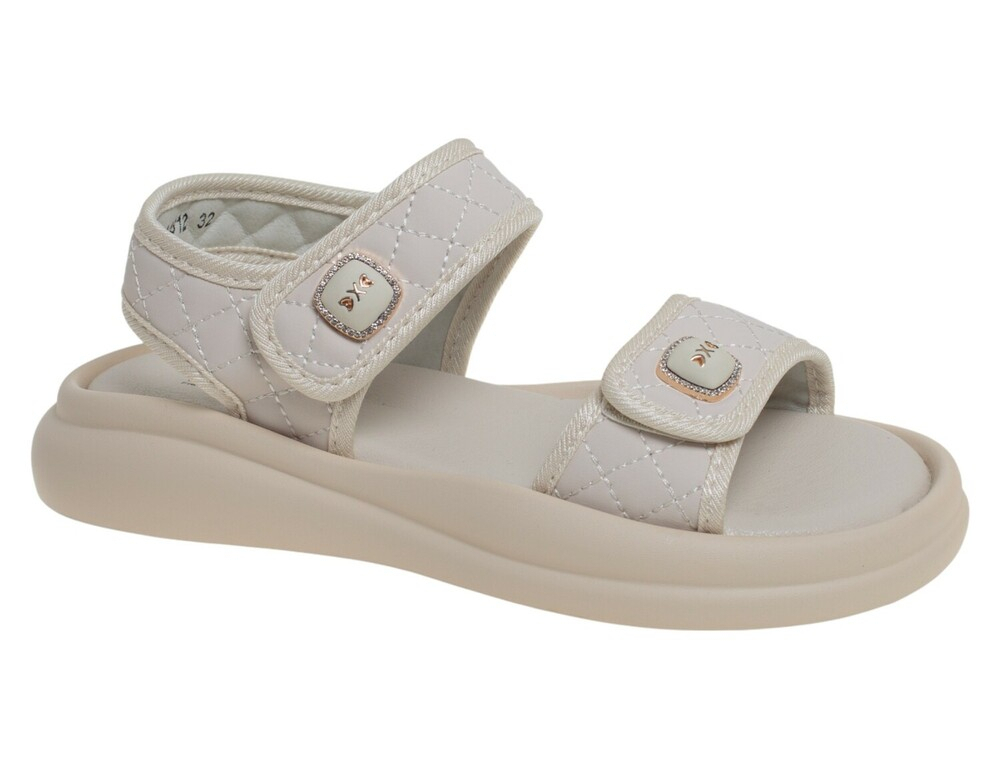 R857811612B Беж 32-1,33-2,34-2,35-2,36-2,37-1 Сказка Туфли Повсед Сандалии Иск.мат, Иск.кожа Лето жен