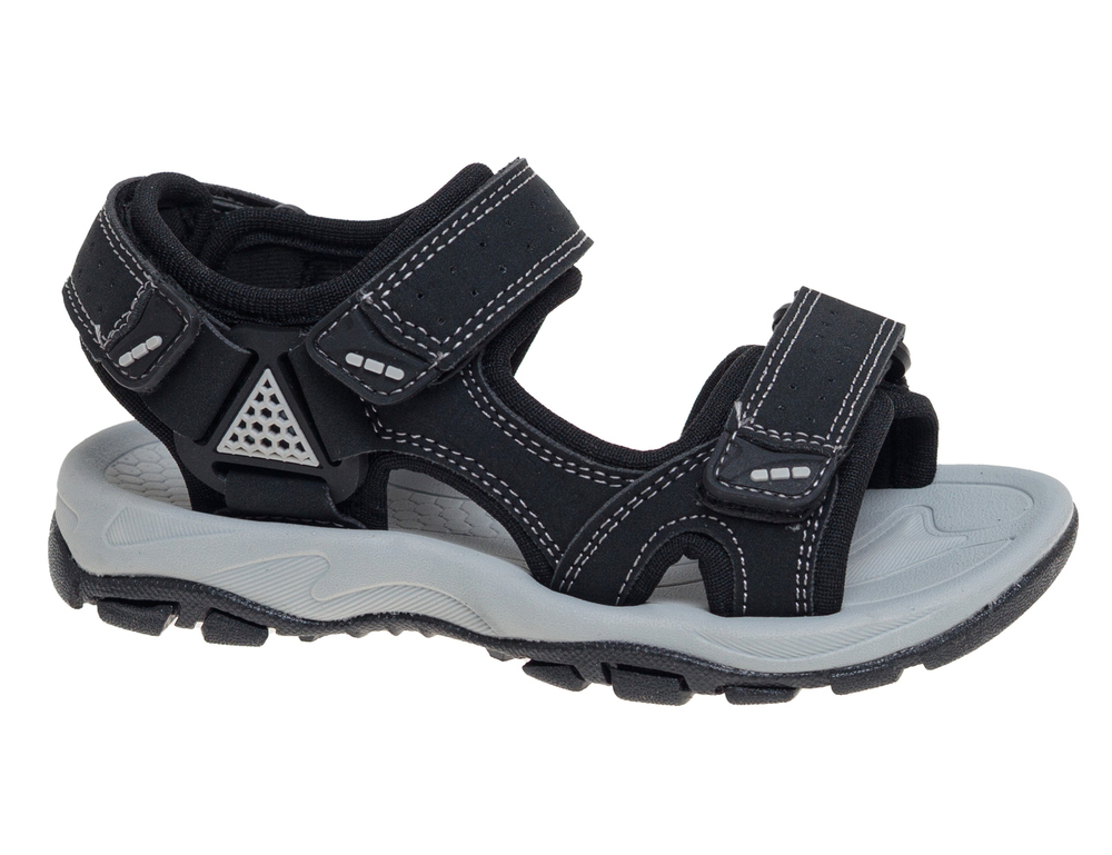 R027811416BK Чёр 27-1,28-2,29-2,30-2,31-2,32-1 Сказка Туфли Актив.отдых Сандалии Иск.мат, Текстиль Лето Муж