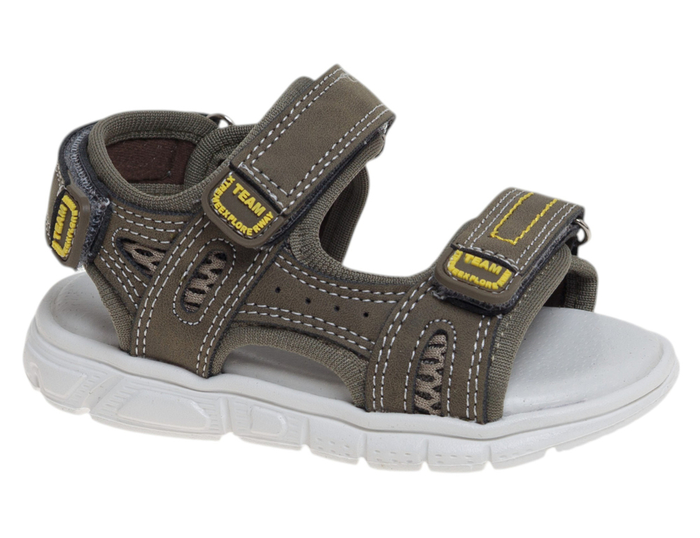 R502110139AG хаки 22-2,23-2,24-2,25-2,26-2 Сказка Туфли Актив.отдых Сандалии Текстиль, Текстиль Лето Муж