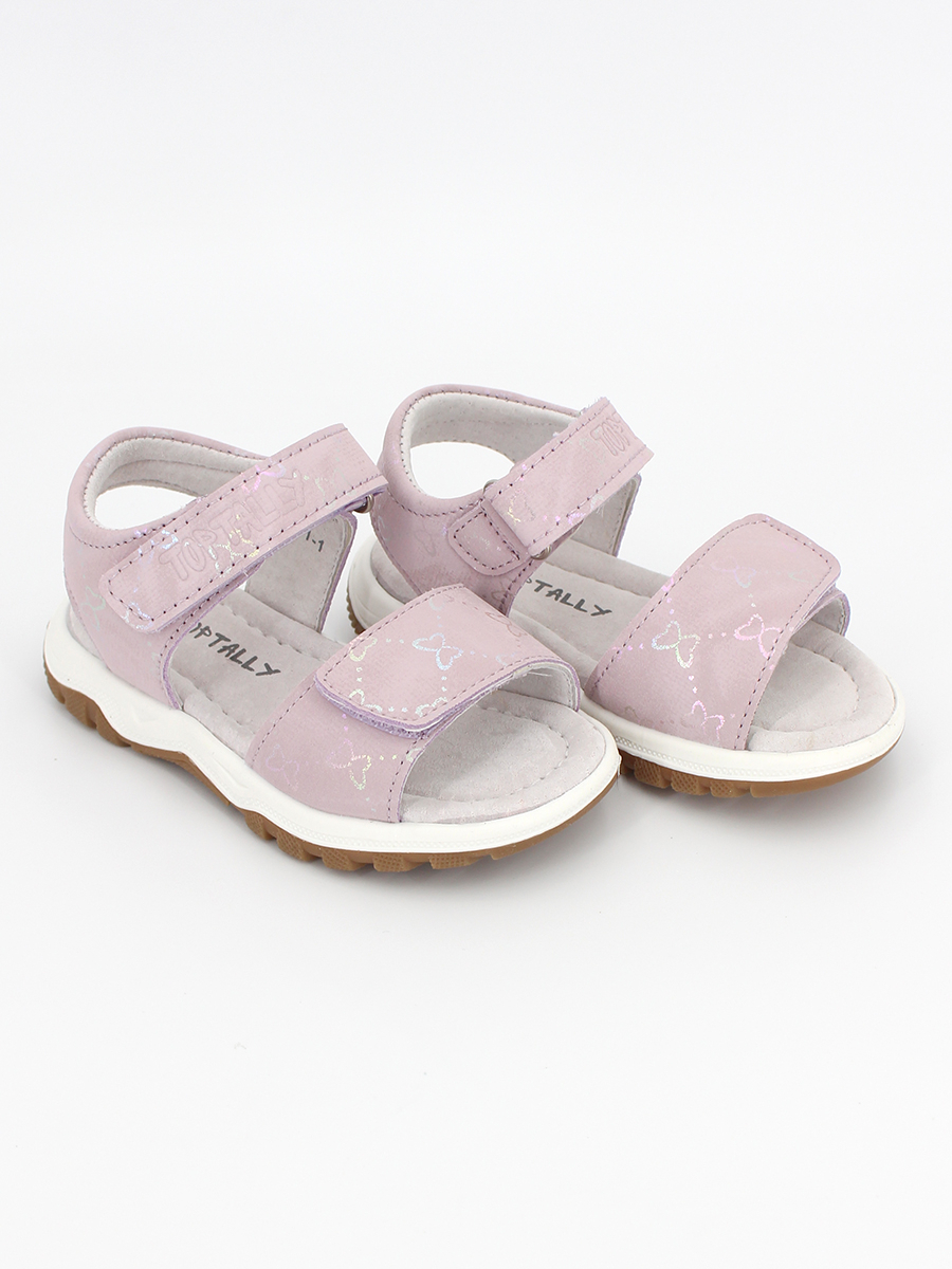 DYE-26-101-1 Роз 22-2,23-2,24-2,25-2,26-2,27-2 Top Tally Туфли Повсед Сандалии Иск.мат, Кожподклад, ТПР Лето жен