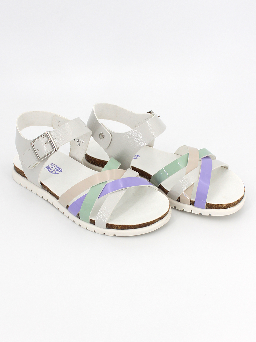 RF-26-019 Мульти 30-2,31-2,32-2,33-2,34-2,35-2 Top Tally Туфли Повсед Сандалии Иск.мат, Текстиль, ТПР Лето жен