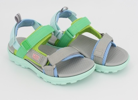 ZR-26-070 Зел 27-2,28-2,29-2,30-2,31-2,32-2 Top Tally Туфли Актив.отдых Сандалии Текстиль, Текстиль, ЭВА Лето жен