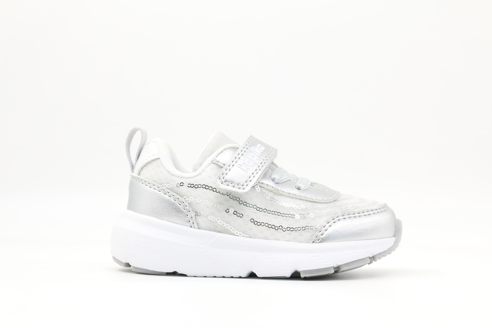 71572-2 Сереб 23-1,24-1,25-1,26-1,27-1 Kapika П/ботинки Актив.отдых Кроссовки Иск.мат, Текстиль, ЭВА/ТЭП В/О жен