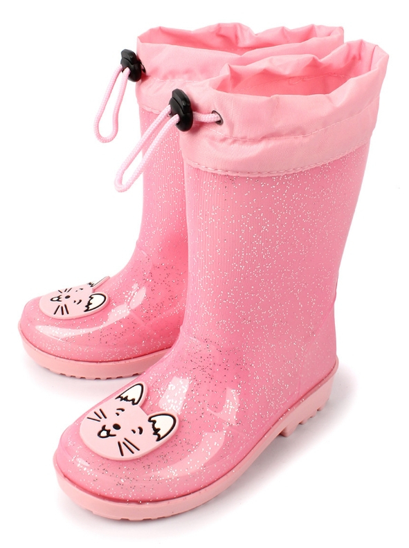 AL 10137 Роз 22-1,23-1,24-1,25-1,26-1,27-1,28-1,29-1 Antilopa Сапоги Повсед Веллингтон ПВХ, Текстиль В/О жен