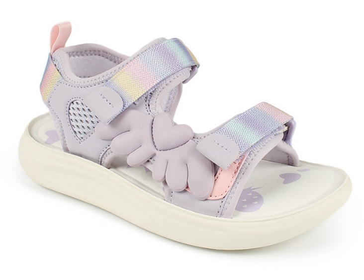 AL 17472 Фиол 32-1,33-1,34-1,35-1,36-1,37-1 Antilopa Туфли Повсед Сандалии Иск.мат, Текстиль Лето жен